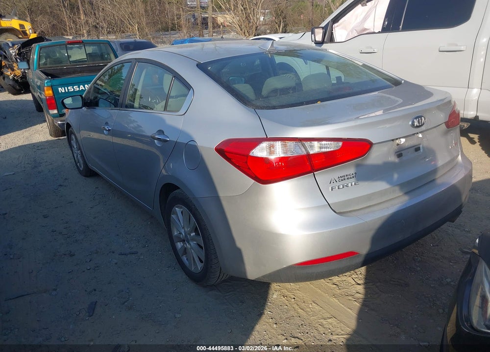 2014 KIA FORTE EX VIN: KNAFX4A81E5122911