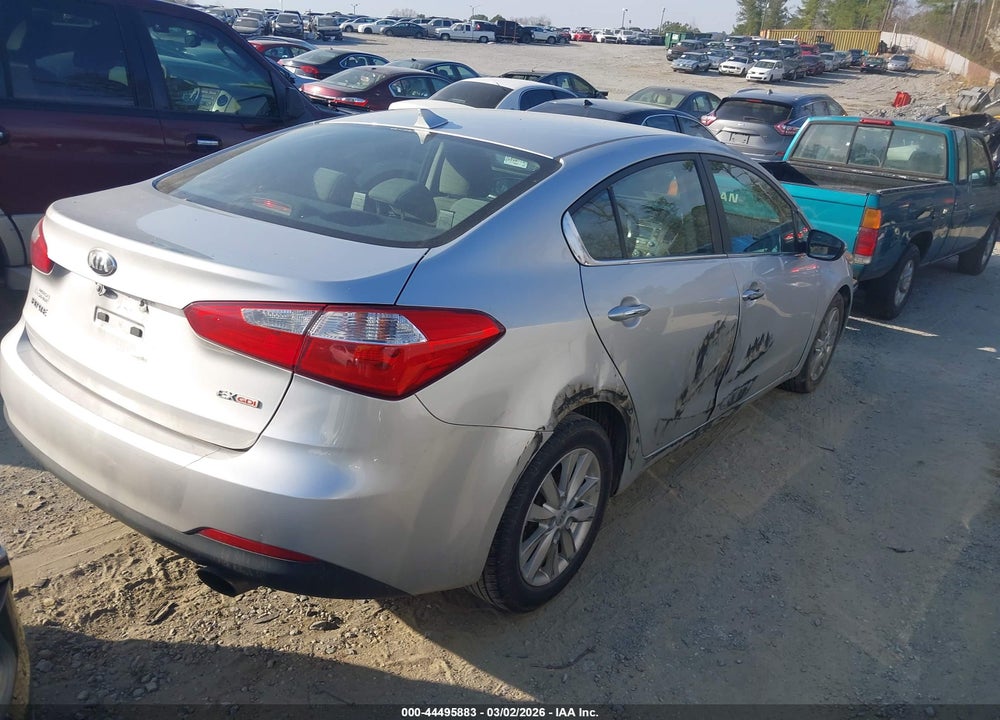 2014 KIA FORTE EX VIN: KNAFX4A81E5122911