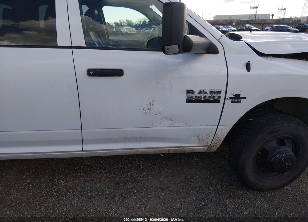 2018 RAM 3500 CHASSIS TRADESMAN/SLT/LAIE VIN: 3C7WRTCL8JG147349