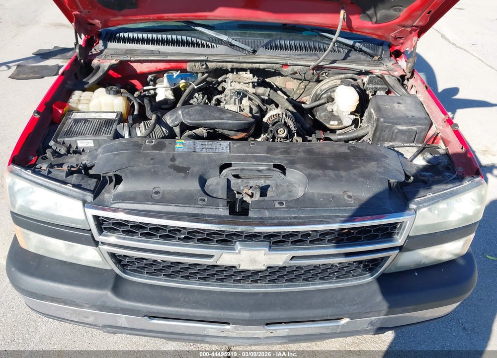 2006 CHEVROLET SILVERADO 1500 WORK TRUCK VIN: 3GCEC14V96G152288