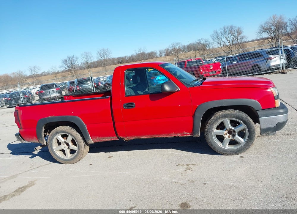 2006 CHEVROLET SILVERADO 1500 WORK TRUCK VIN: 3GCEC14V96G152288