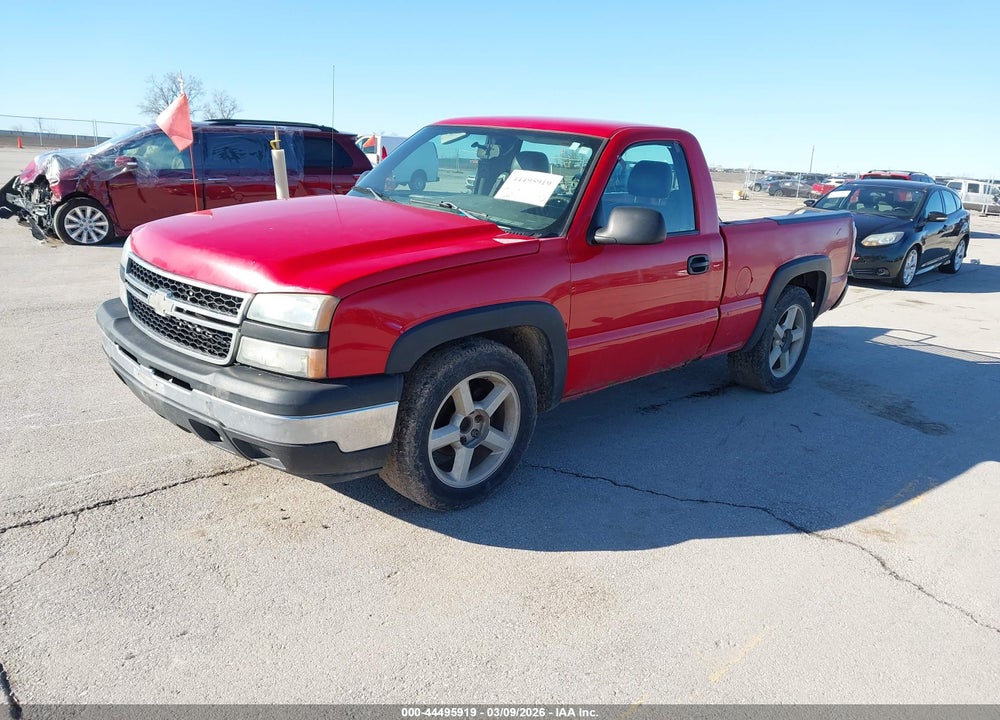 2006 CHEVROLET SILVERADO 1500 WORK TRUCK VIN: 3GCEC14V96G152288