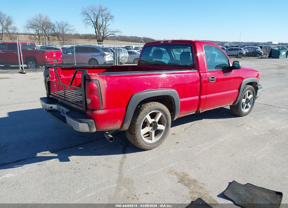 2006 CHEVROLET SILVERADO 1500 WORK TRUCK VIN: 3GCEC14V96G152288