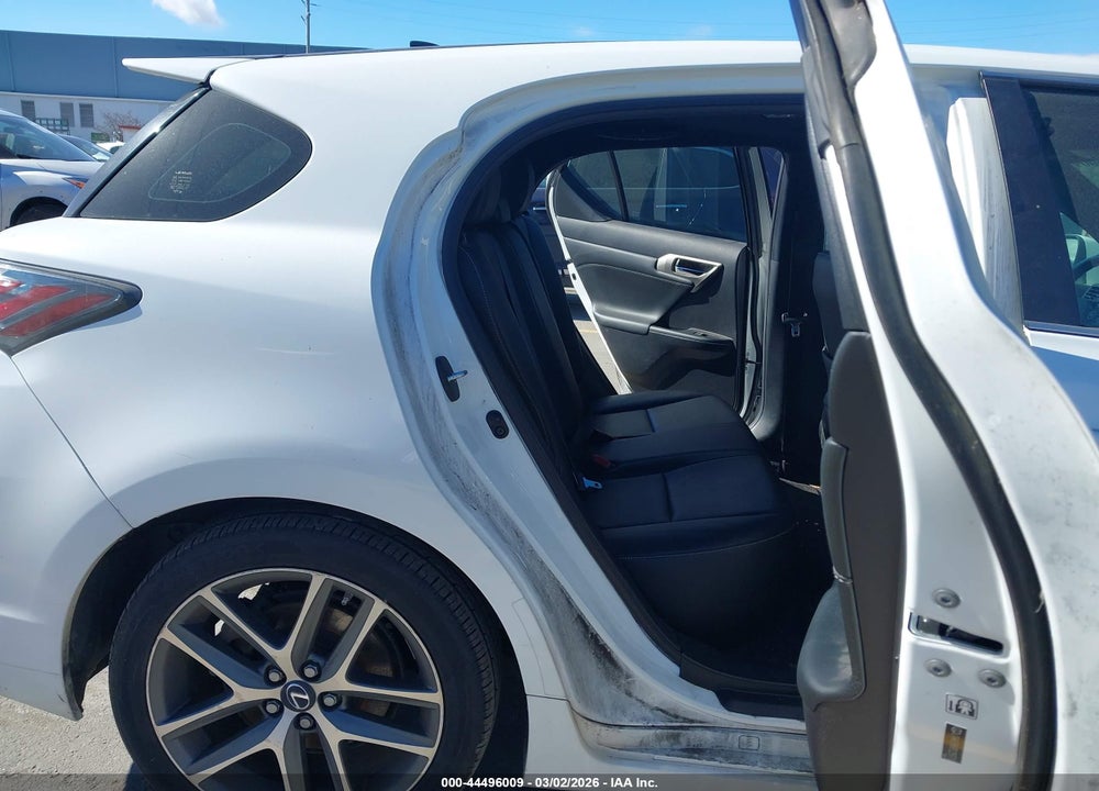 2015 LEXUS CT 200H VIN: JTHKD5BH0F2250718