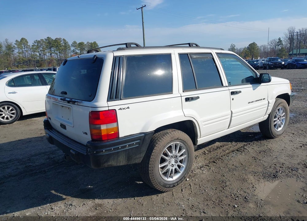 1998 JEEP GRAND CHEROKEE LIMITED VIN: 1J4GZ78Y6WC237441