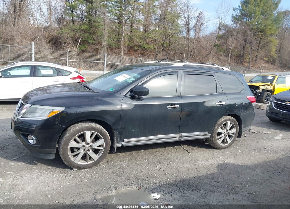 2016 NISSAN PATHFINDER PLATINUM VIN: 5N1AR2MM1GC671068
