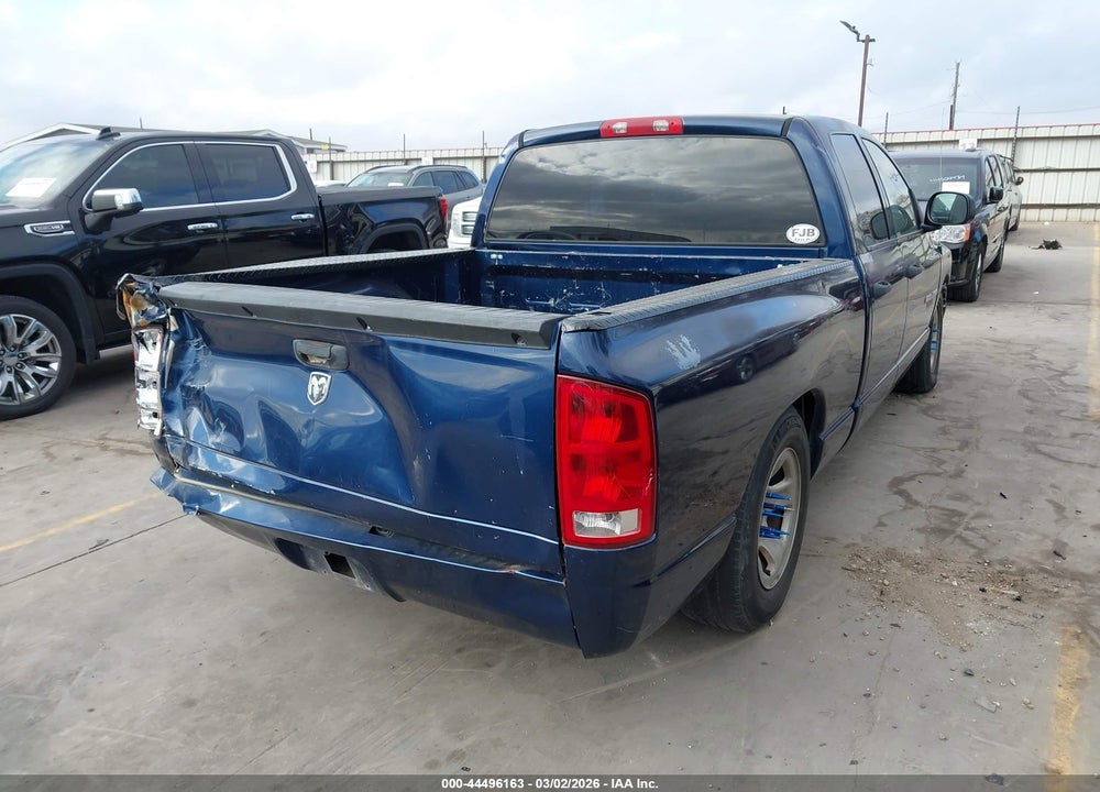 2003 DODGE RAM 1500 SLT/LARAMIE/ST VIN: 1D7HA18N43S201064