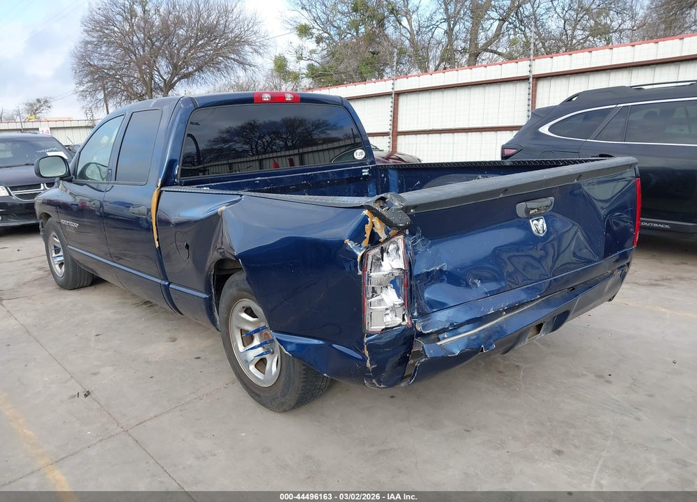 2003 DODGE RAM 1500 SLT/LARAMIE/ST VIN: 1D7HA18N43S201064