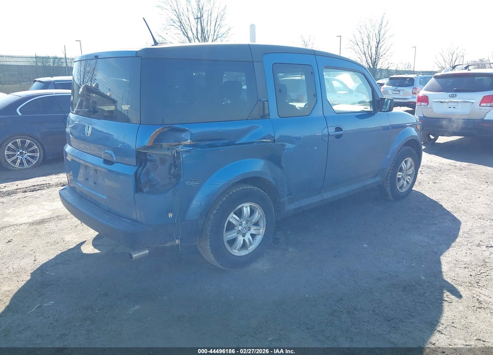 2008 HONDA ELEMENT EX VIN: 5J6YH28758L014392
