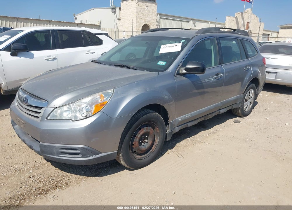 2010 SUBARU OUTBACK 2.5I VIN: 4S4BRCACXA3376001
