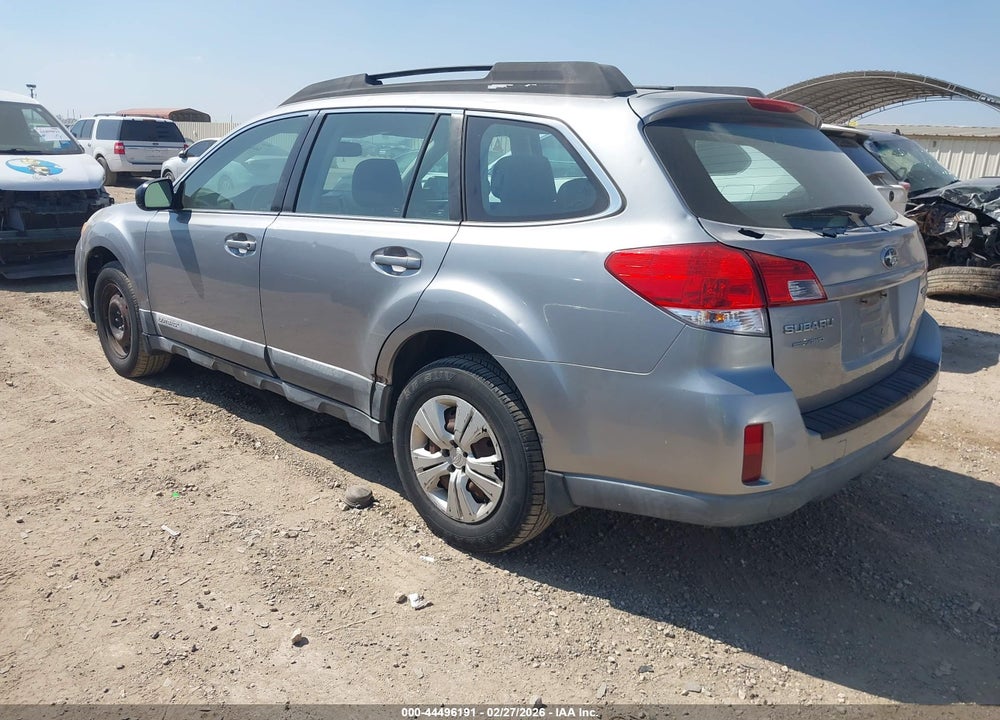 2010 SUBARU OUTBACK 2.5I VIN: 4S4BRCACXA3376001