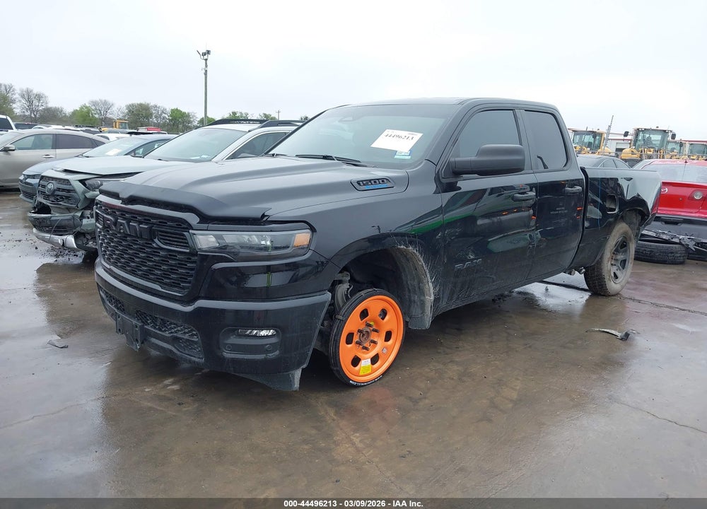 2025 RAM 1500 TRADESMAN  4X2 6'4 BOX VIN: 1C6SRECG7SN569686