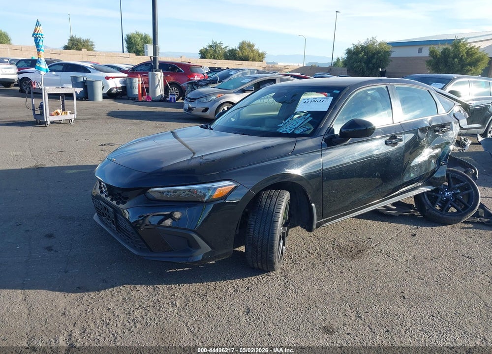 2022 HONDA CIVIC SPORT VIN: 19XFL2H87NE010000