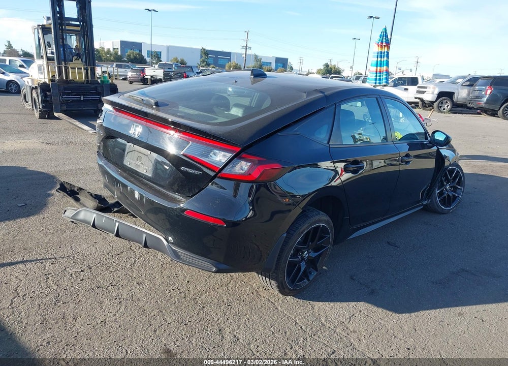 2022 HONDA CIVIC SPORT VIN: 19XFL2H87NE010000