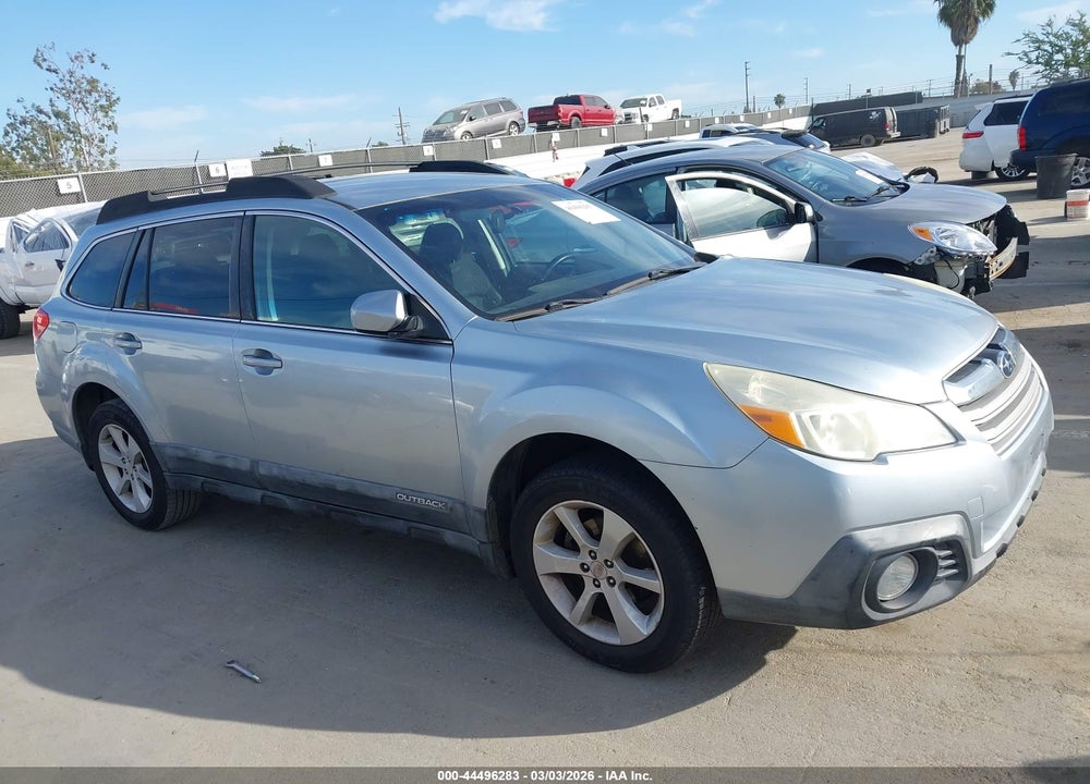 2014 SUBARU OUTBACK 2.5I PREMIUM VIN: 4S4BRBCC5E3204701