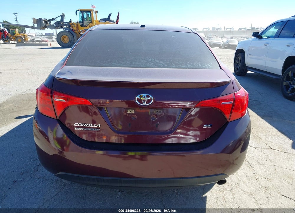 2017 TOYOTA COROLLA VIN: 5YFBURHEXHP610216