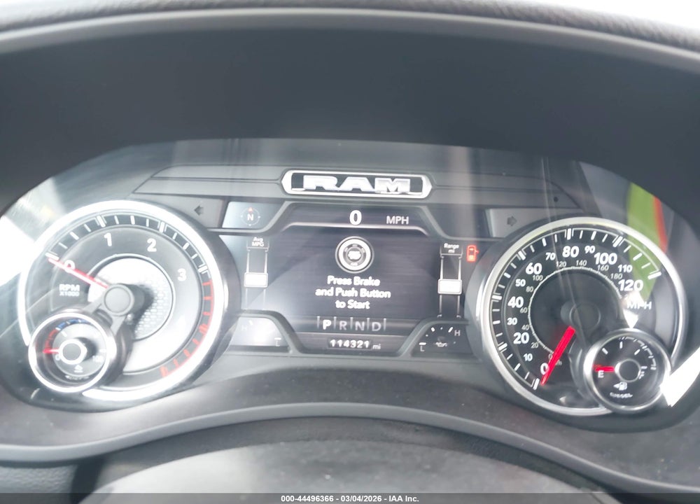 2021 RAM 2500 BIG HORN  4X4 6'4 BOX VIN: 3C6UR5DL4MG545619