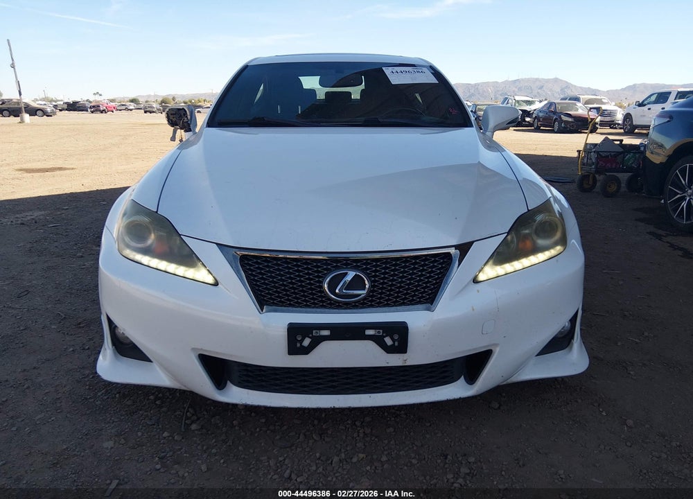 2013 LEXUS IS 250 VIN: JTHBF5C29D5191720