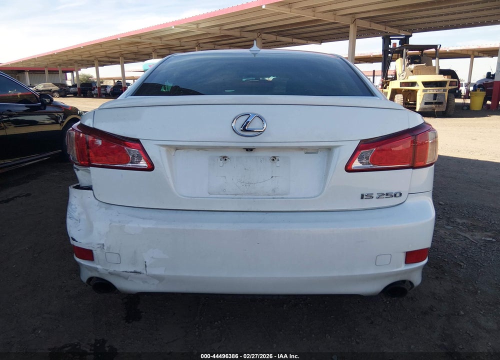2013 LEXUS IS 250 VIN: JTHBF5C29D5191720
