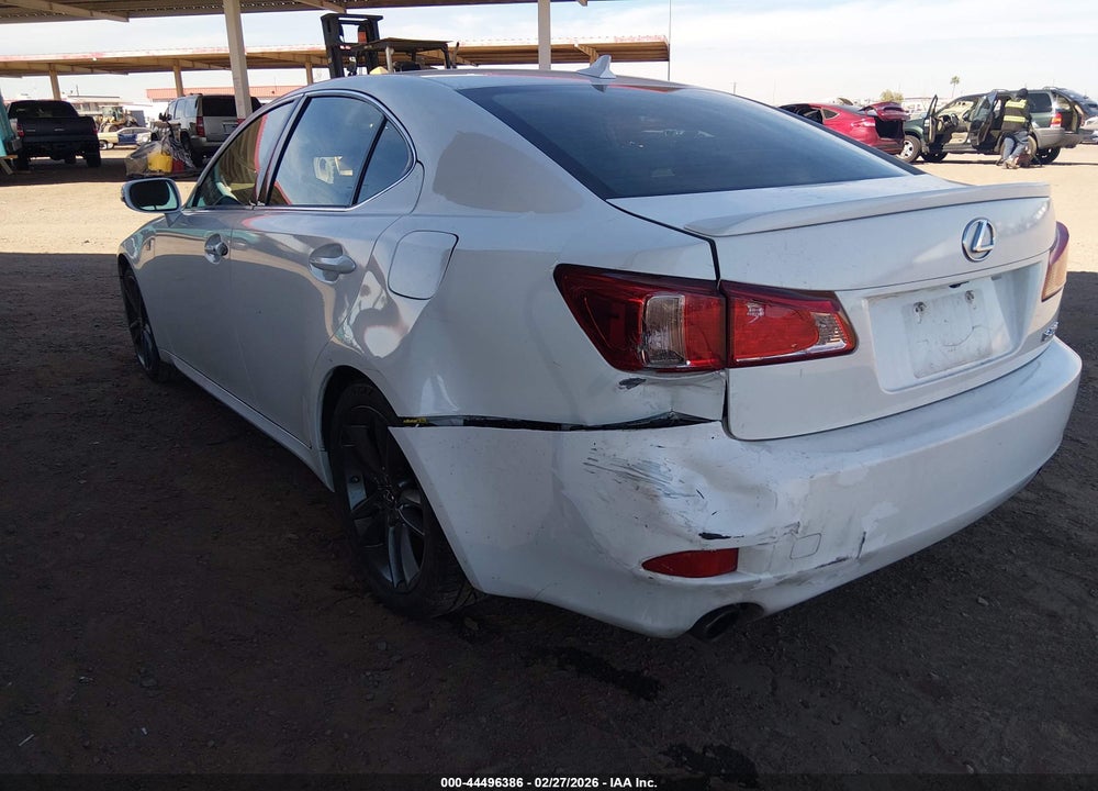 2013 LEXUS IS 250 VIN: JTHBF5C29D5191720