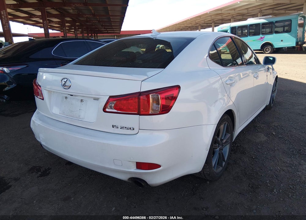2013 LEXUS IS 250 VIN: JTHBF5C29D5191720