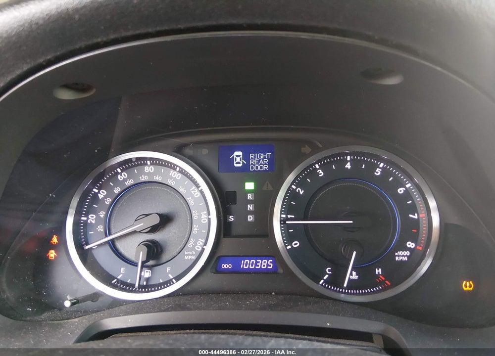 2013 LEXUS IS 250 VIN: JTHBF5C29D5191720