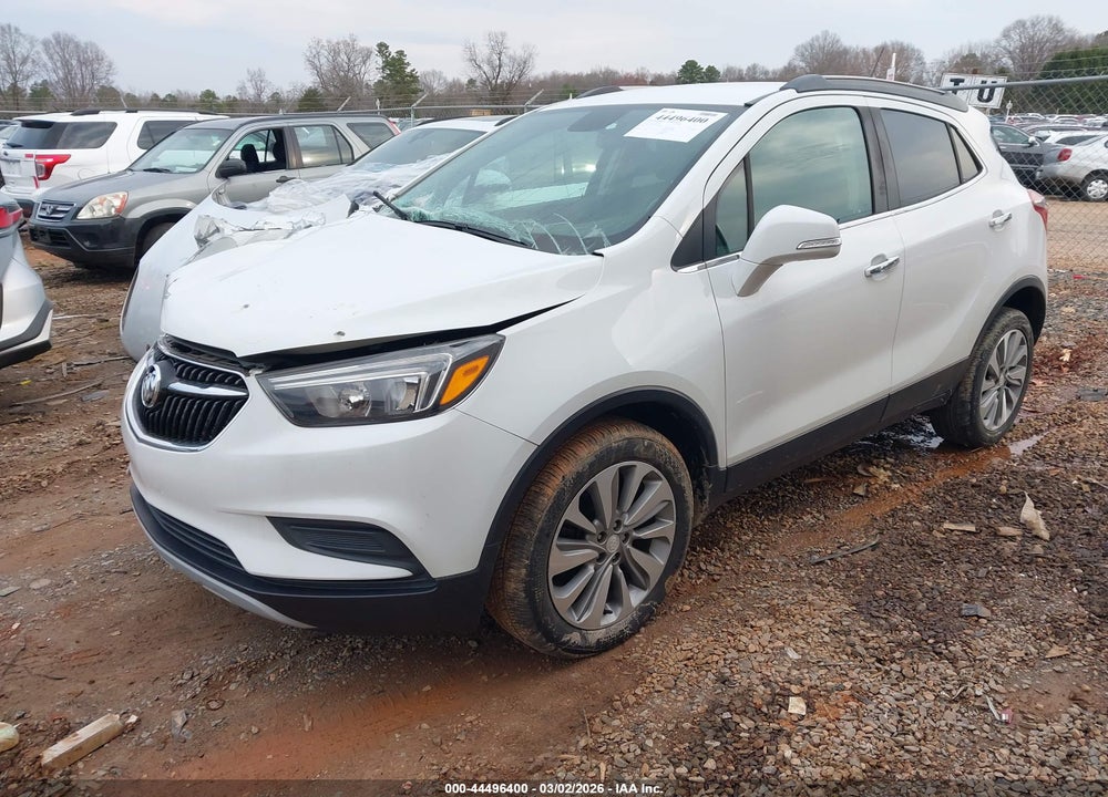 2019 BUICK ENCORE AWD PREFERRED VIN: KL4CJESB7KB782384