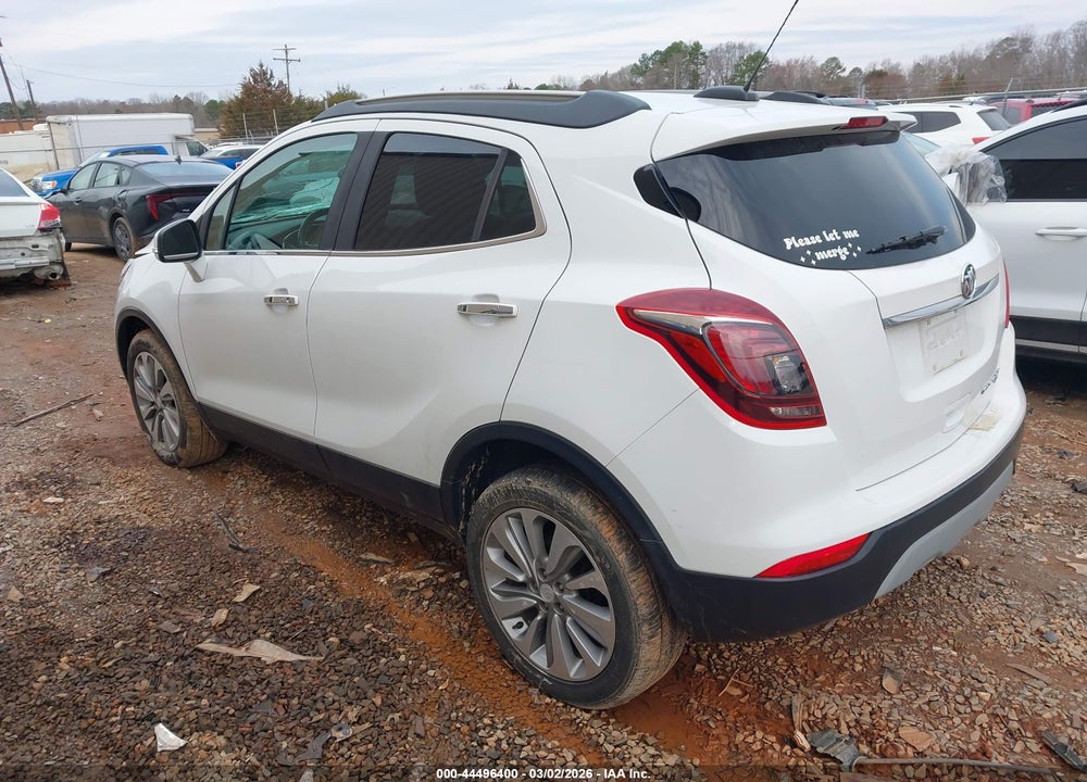 2019 BUICK ENCORE AWD PREFERRED VIN: KL4CJESB7KB782384