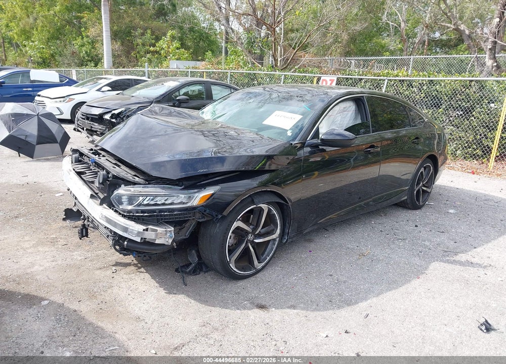 2018 HONDA ACCORD SPORT 2.0T VIN: 1HGCV2F35JA049770