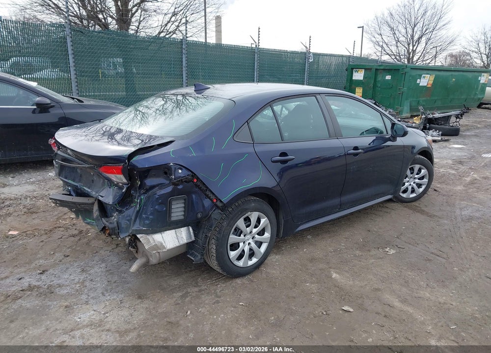 2021 TOYOTA COROLLA LE VIN: 5YFEPMAE1MP263712