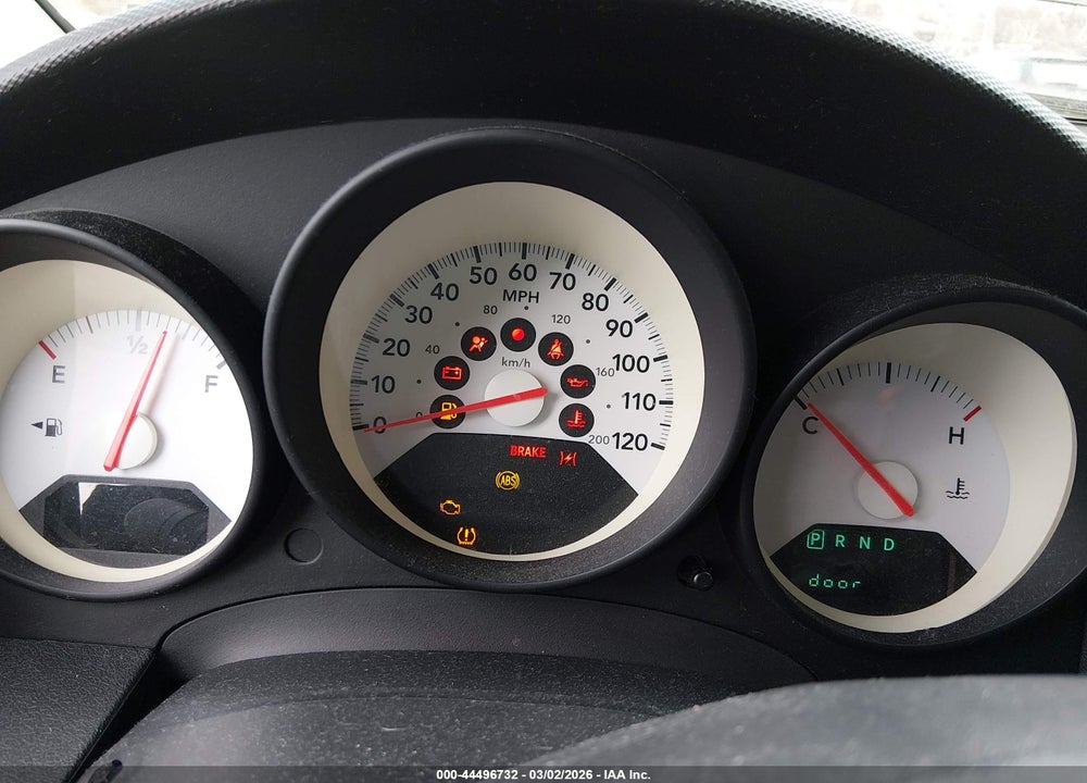 2008 DODGE CALIBER SE VIN: 1B3HB28B78D600440