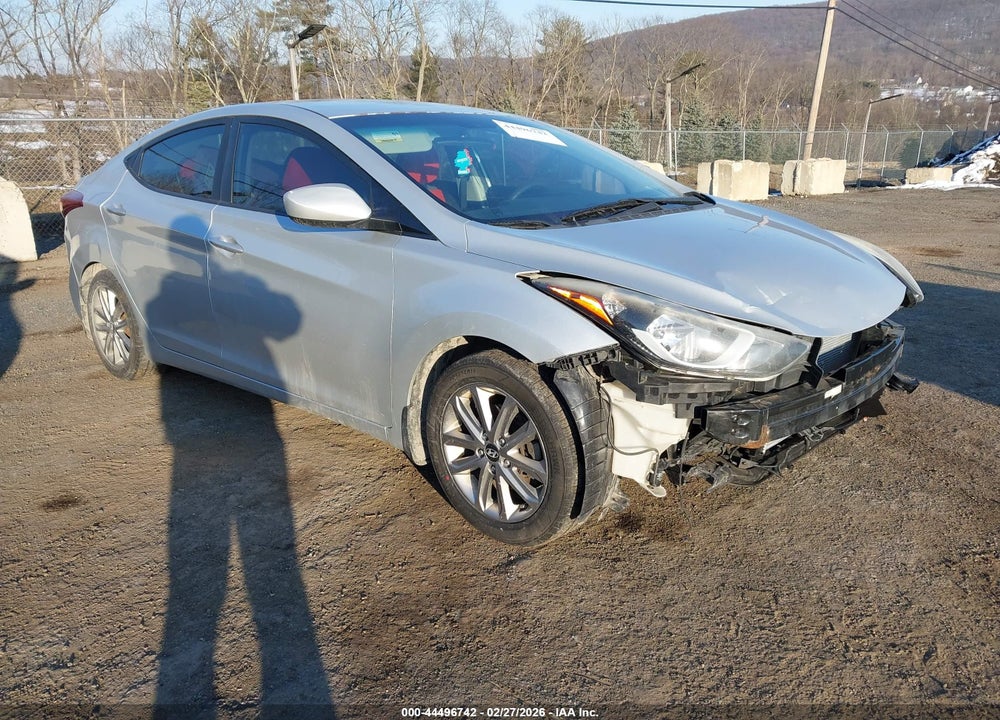 2015 HYUNDAI ELANTRA SE VIN: 5NPDH4AE1FH618953