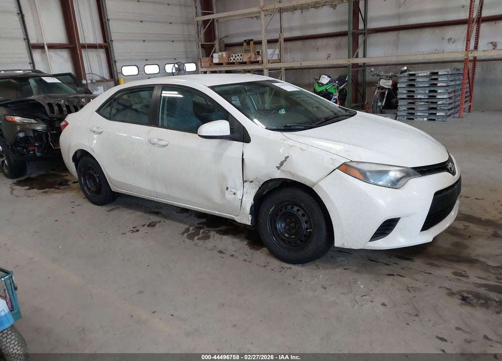 2014 TOYOTA COROLLA L VIN: 5YFBURHE8EP142594