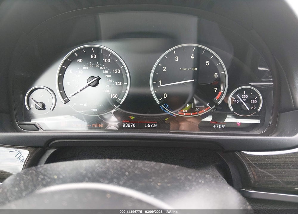 2015 BMW 550I VIN: WBAKN9C55FD961410