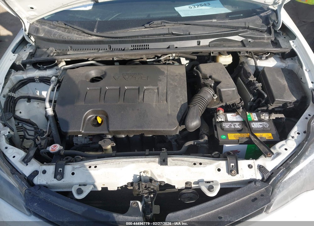 2019 TOYOTA COROLLA LE VIN: 5YFBURHE4KP892277