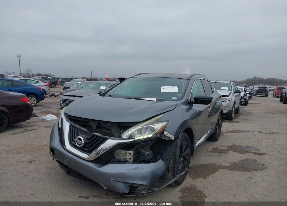 2017 NISSAN MURANO PLATINUM VIN: 5N1AZ2MH9HN189750