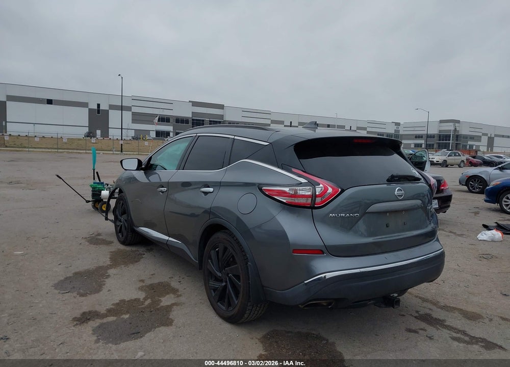 2017 NISSAN MURANO PLATINUM VIN: 5N1AZ2MH9HN189750