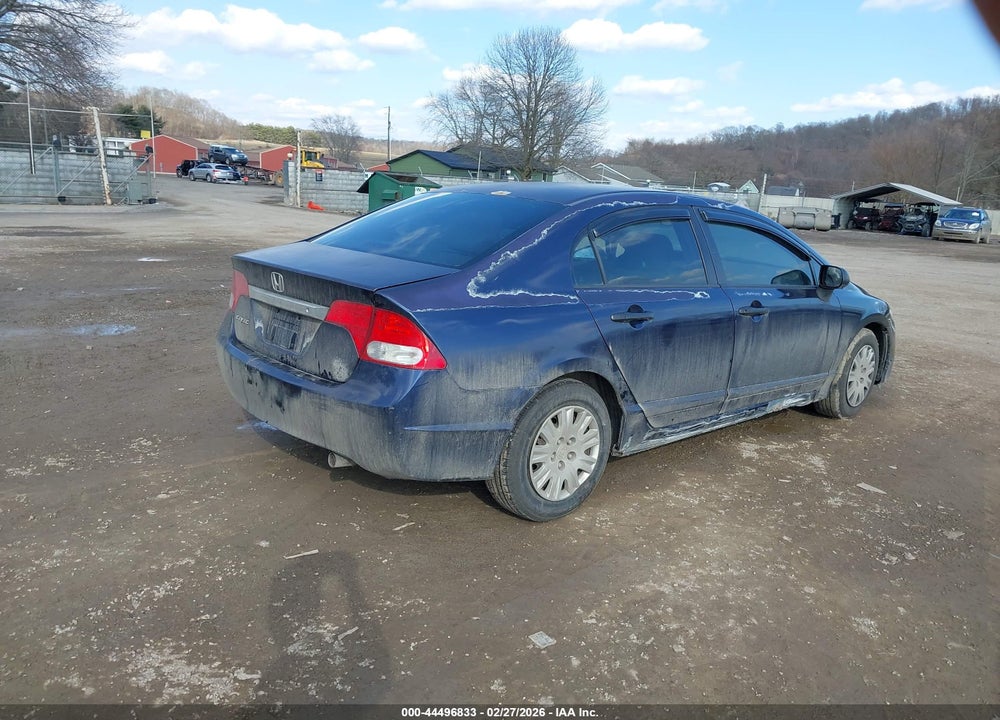 2010 HONDA CIVIC VP VIN: 2HGFA1F33AH522733