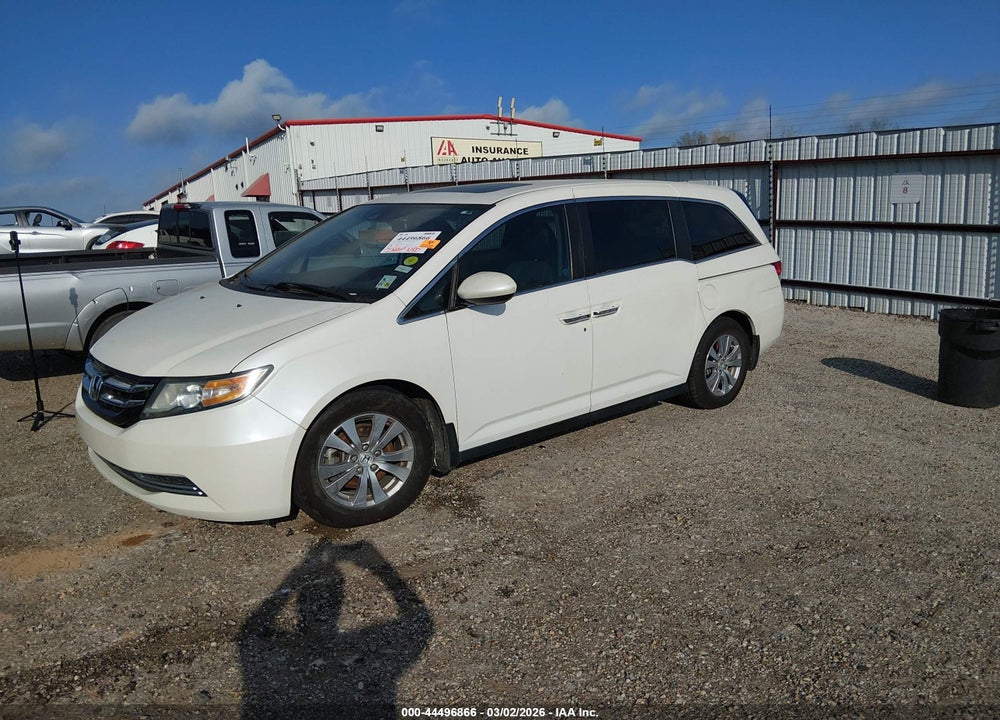2015 HONDA ODYSSEY EX-L VIN: 5FNRL5H64FB107776