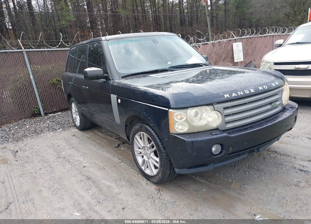 2009 LAND ROVER RANGE ROVER HSE VIN: SALME15439A306128