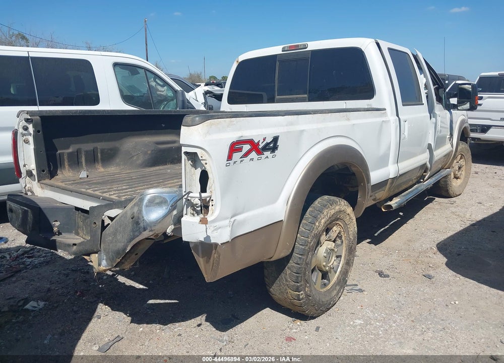 2014 FORD F-250 LARIAT VIN: 1FT7W2BT5EEA66215