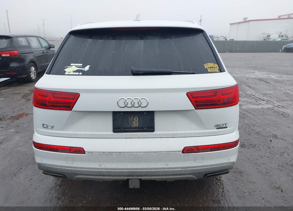 2017 AUDI Q7 3.0T PREMIUM VIN: WA1VAAF75HD002886