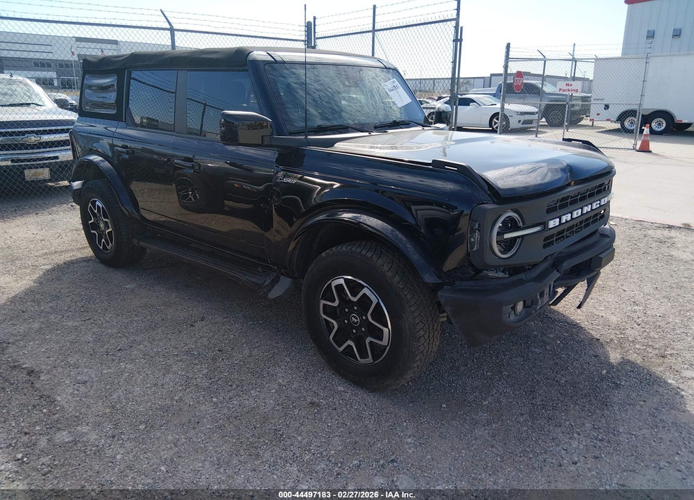 2022 FORD BRONCO OUTER BANKS VIN: 1FMDE5BH9NLB47485
