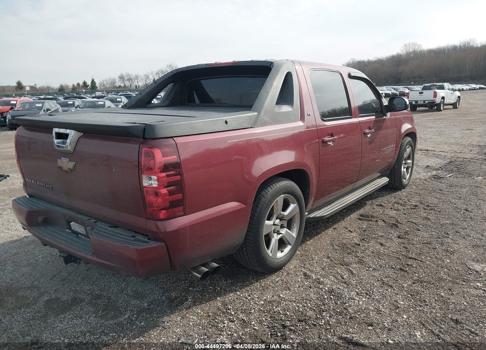 2007 CHEVROLET AVALANCHE 1500 LT VIN: 3GNEC12J97G104220