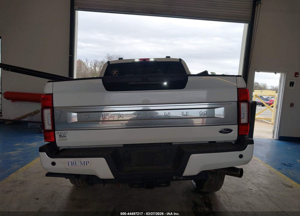 2022 FORD F-250 PLATINUM VIN: 1FT7W2BNXNED10829