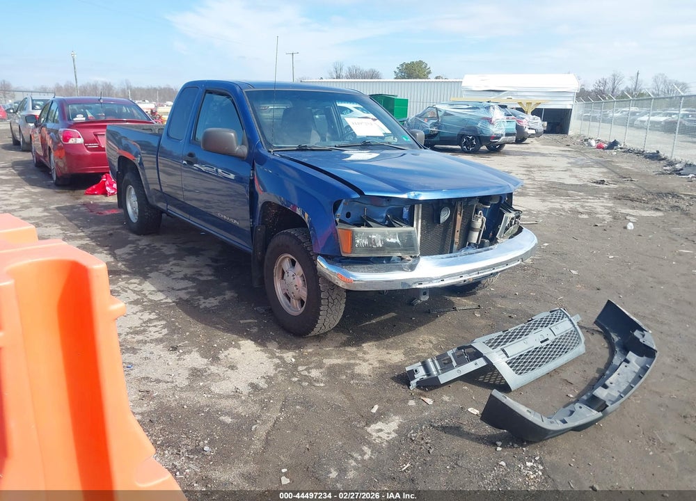 2005 GMC CANYON SLE VIN: 1GTCS196458162162