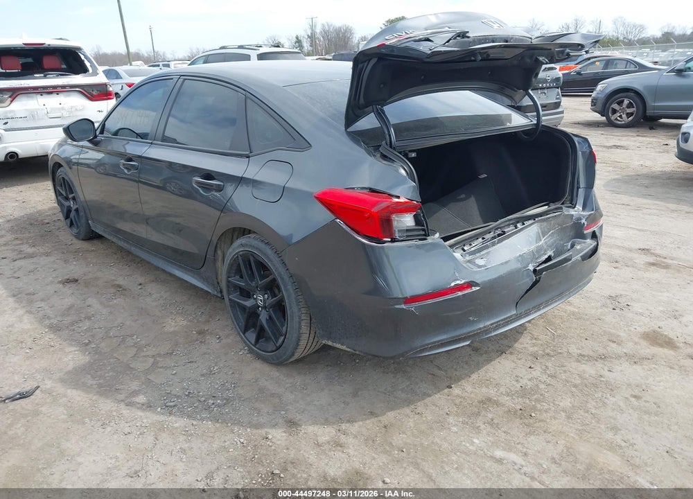 2022 HONDA CIVIC SPORT VIN: 2HGFE2F52NH560228