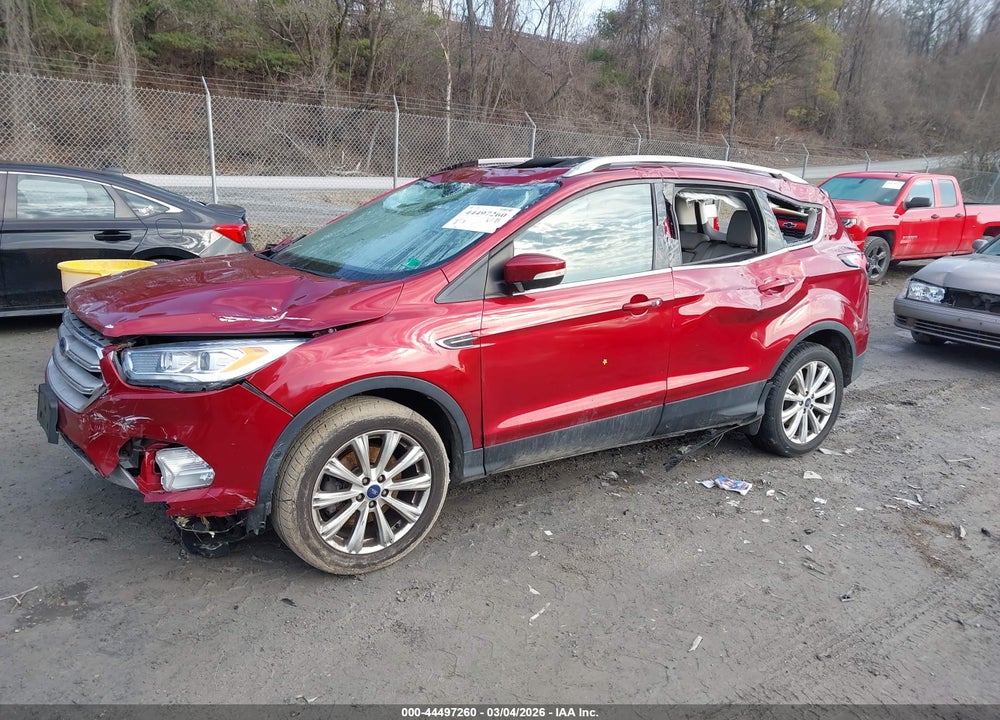 2017 FORD ESCAPE TITANIUM VIN: 1FMCU9JD8HUF00110