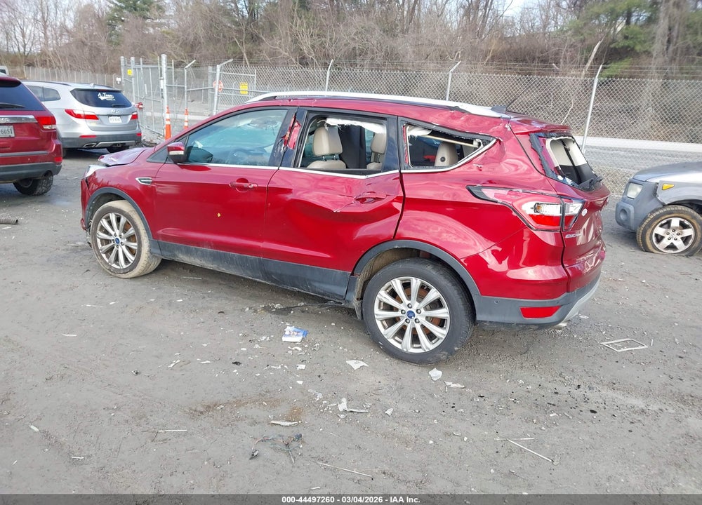 2017 FORD ESCAPE TITANIUM VIN: 1FMCU9JD8HUF00110