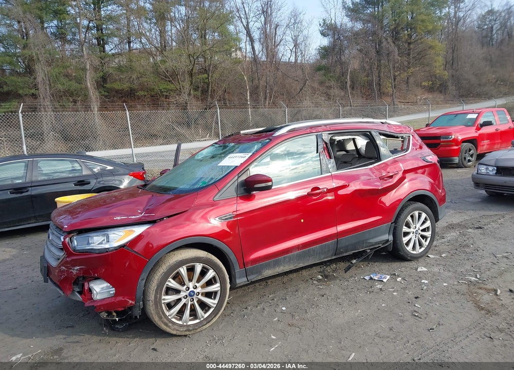 2017 FORD ESCAPE TITANIUM VIN: 1FMCU9JD8HUF00110